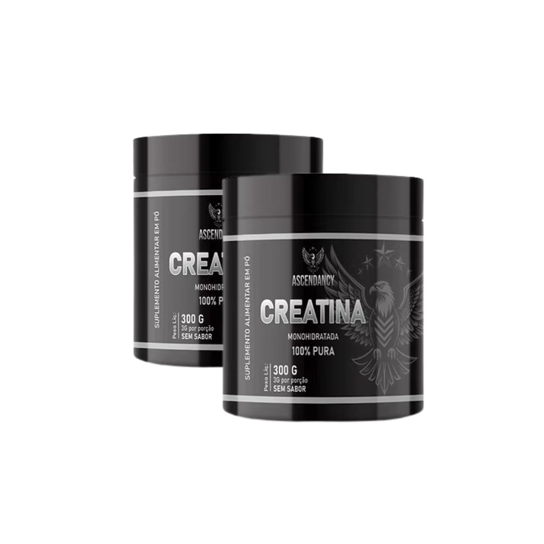 2un Creatina Monohidratada 300 Gramas